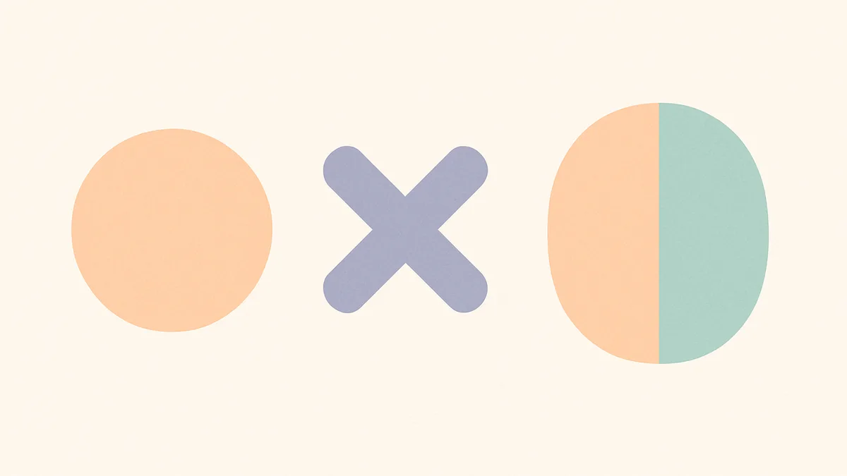 Two simple puzzle pieces representing decoding and comprehension coming together to form reading