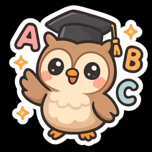 Owl phonics mascot