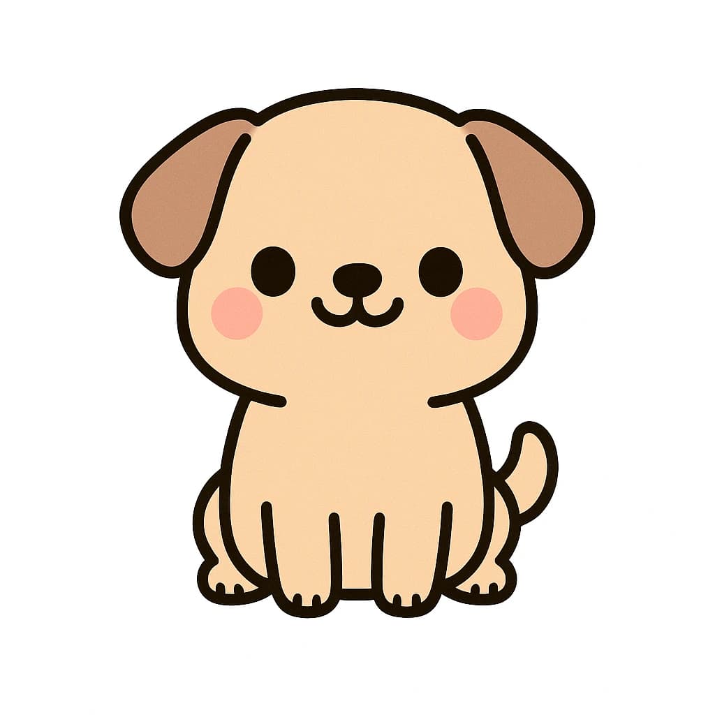 dog — keyword picture for the d sound