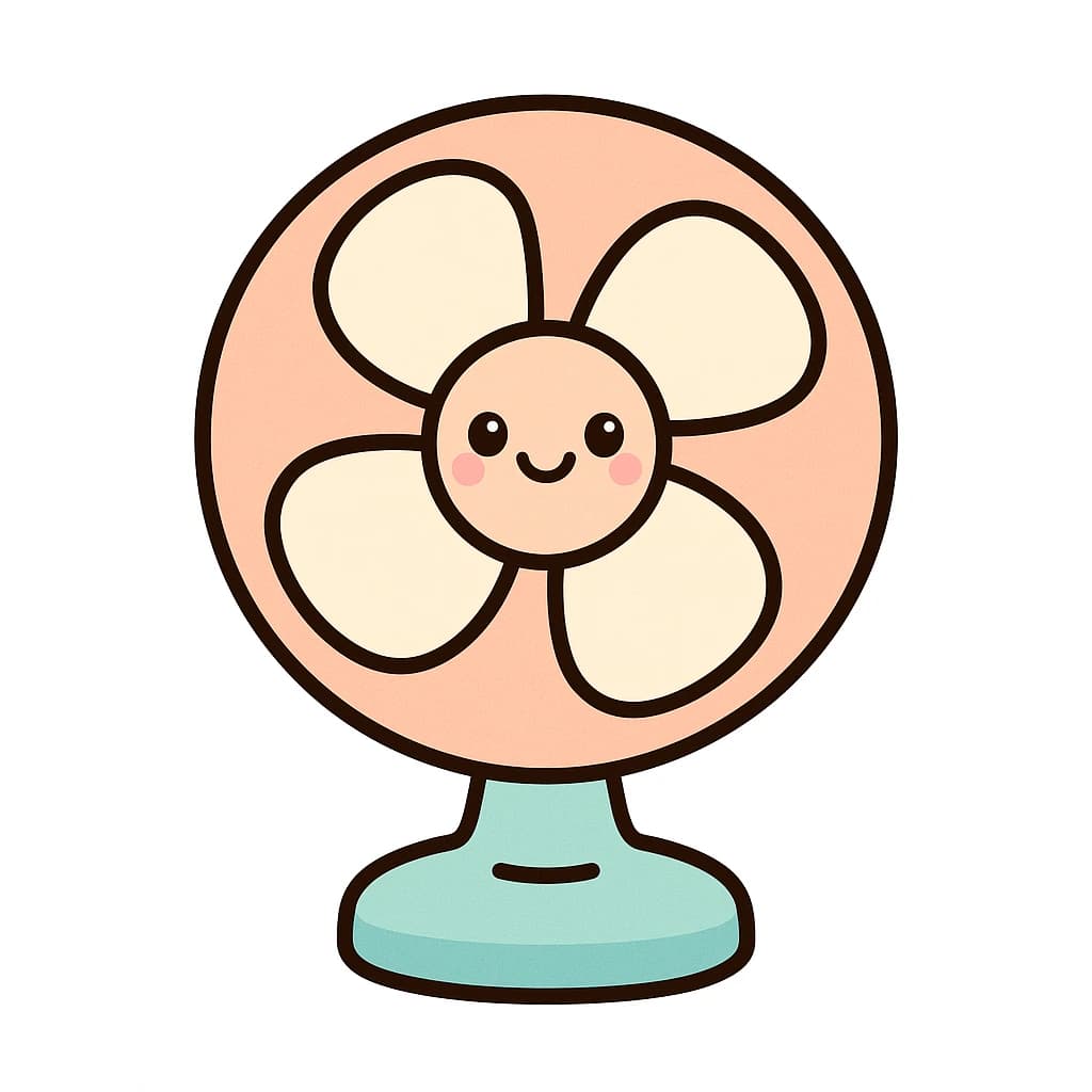 fan — keyword picture for the f sound