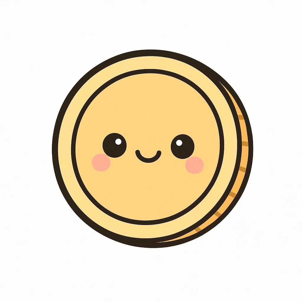 coin — keyword picture for the oi sound