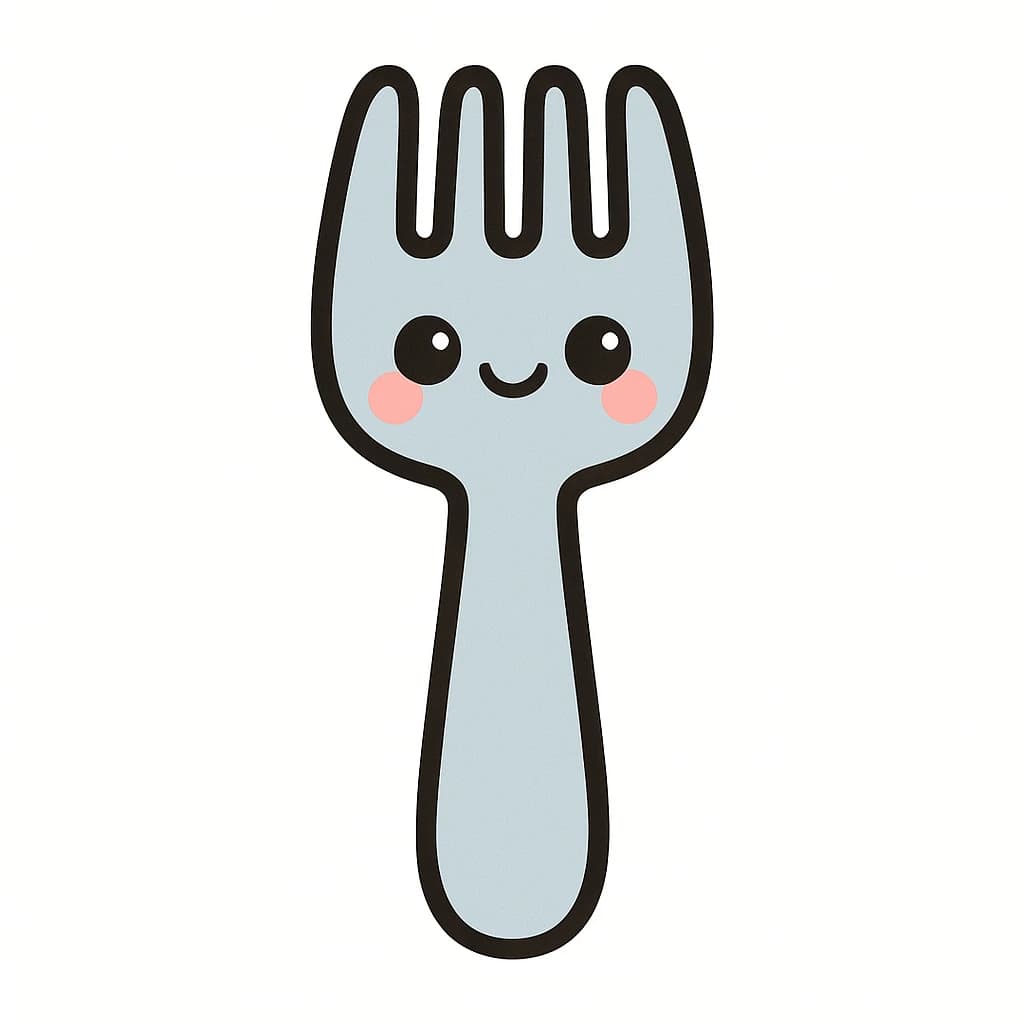 fork — keyword picture for the or sound
