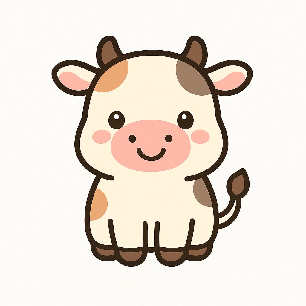cow — keyword picture for the ow sound