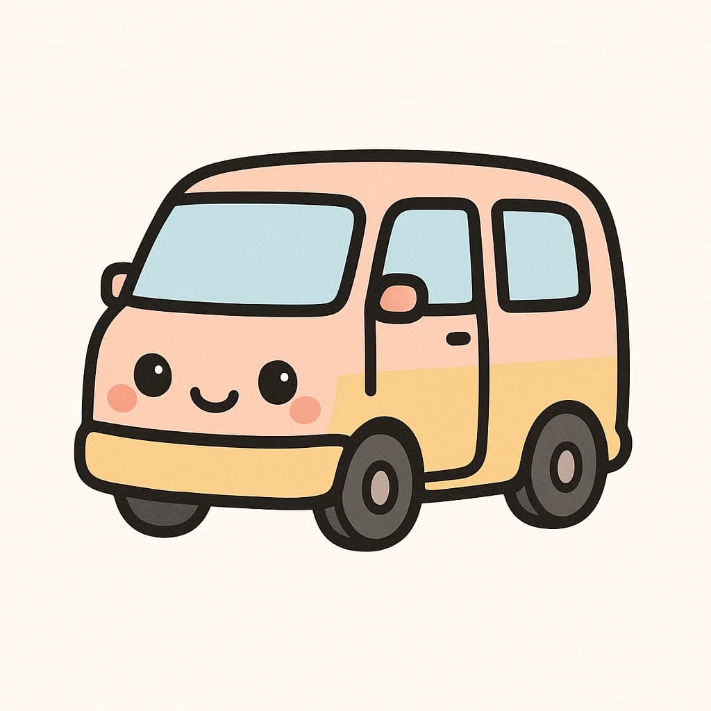 van — keyword picture for the v sound