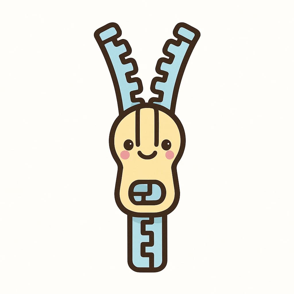 zip — keyword picture for the z sound