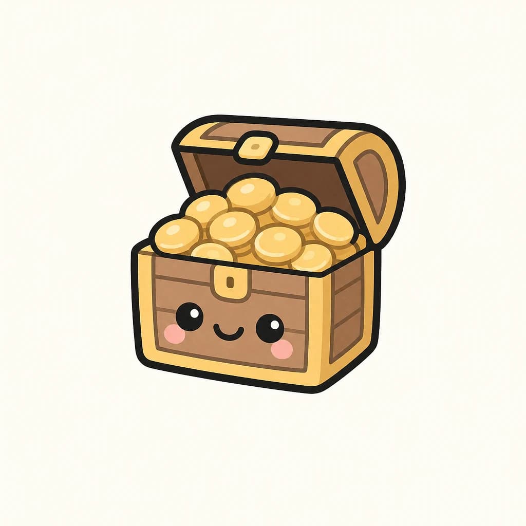 treasure — keyword picture for the zh sound