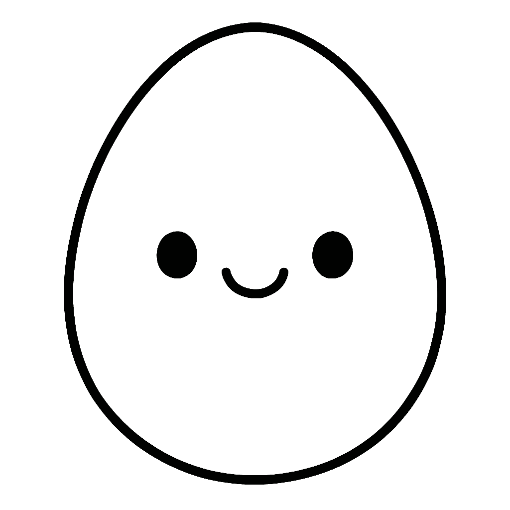 Letter E coloring page