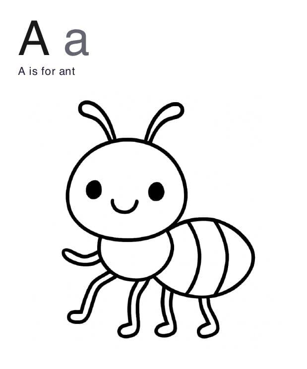 Free Alphabet Coloring Pages (A–Z)