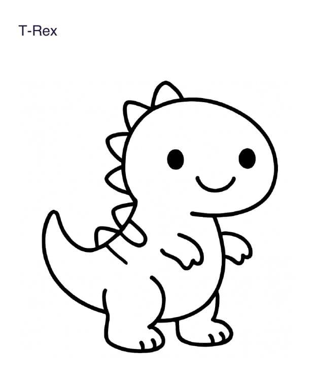 Free Dinosaur Coloring Pages