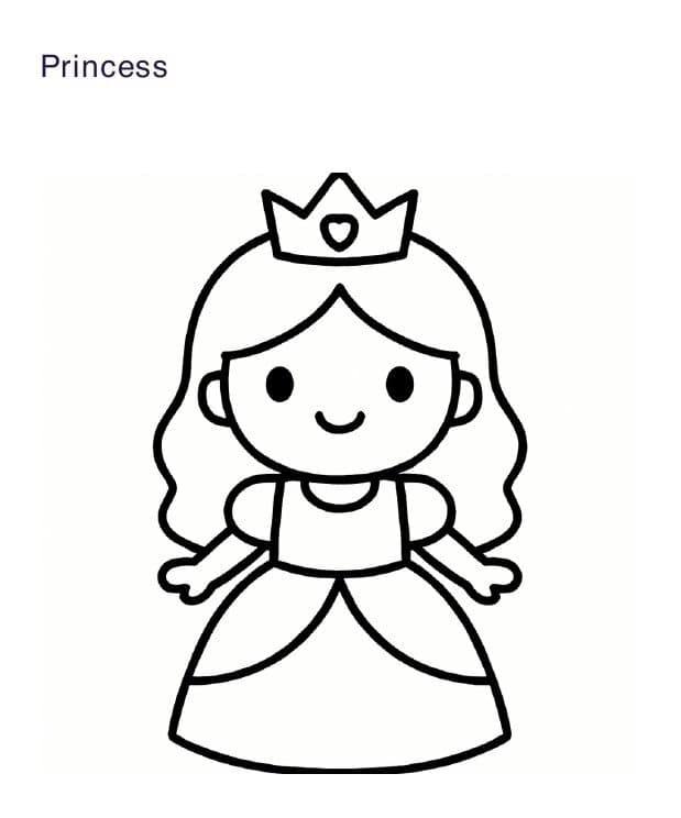 Free Princess & Fairytale Coloring Pages