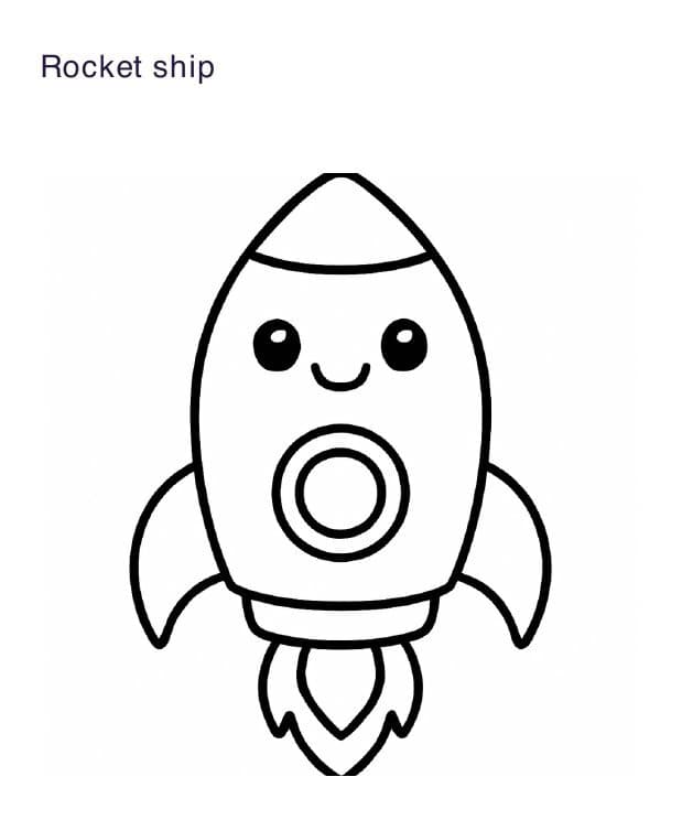 Free Space & Planet Coloring Pages