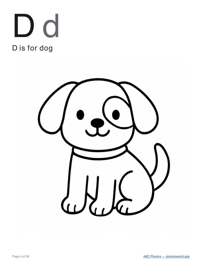 ABC Coloring Book (PDF) — page 5