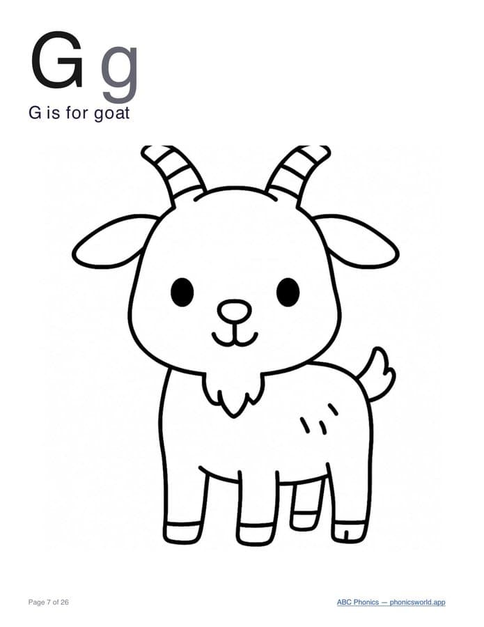 ABC Coloring Book (PDF) — page 8