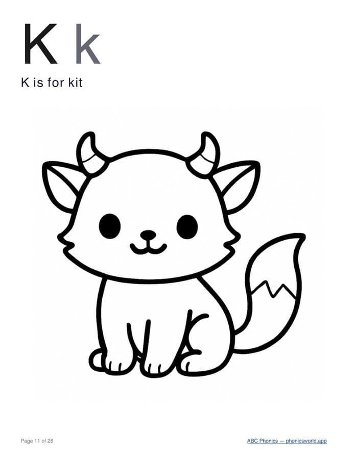 ABC Coloring Book (PDF) — page 12